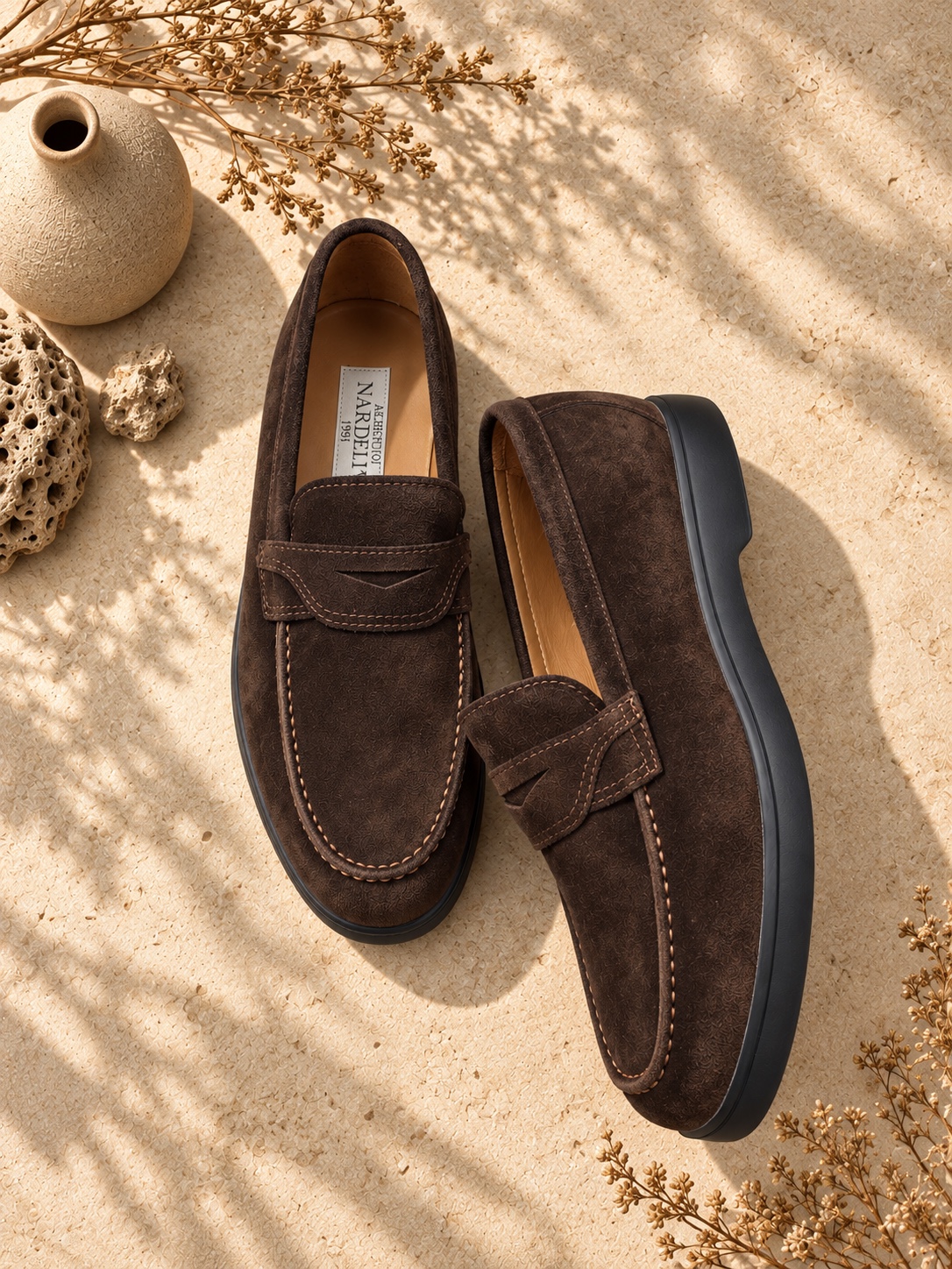 Arezzo Brown Penny Loafer