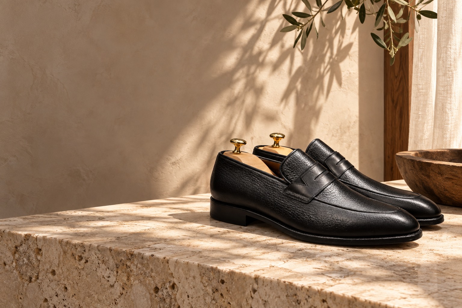 Fabio Borrelli dəri loafer