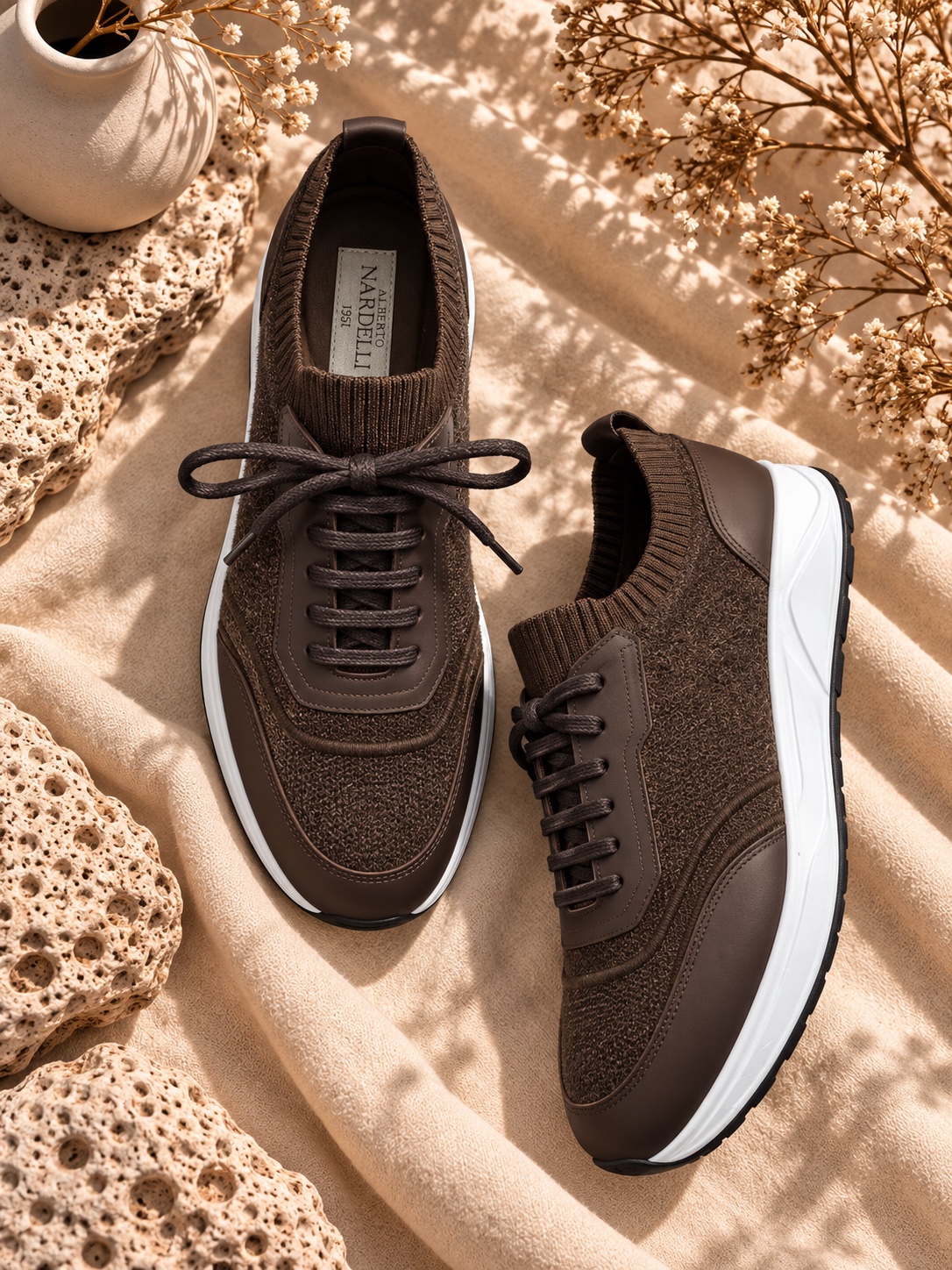 Alberto Nardelli Qəhvəyi Sneaker