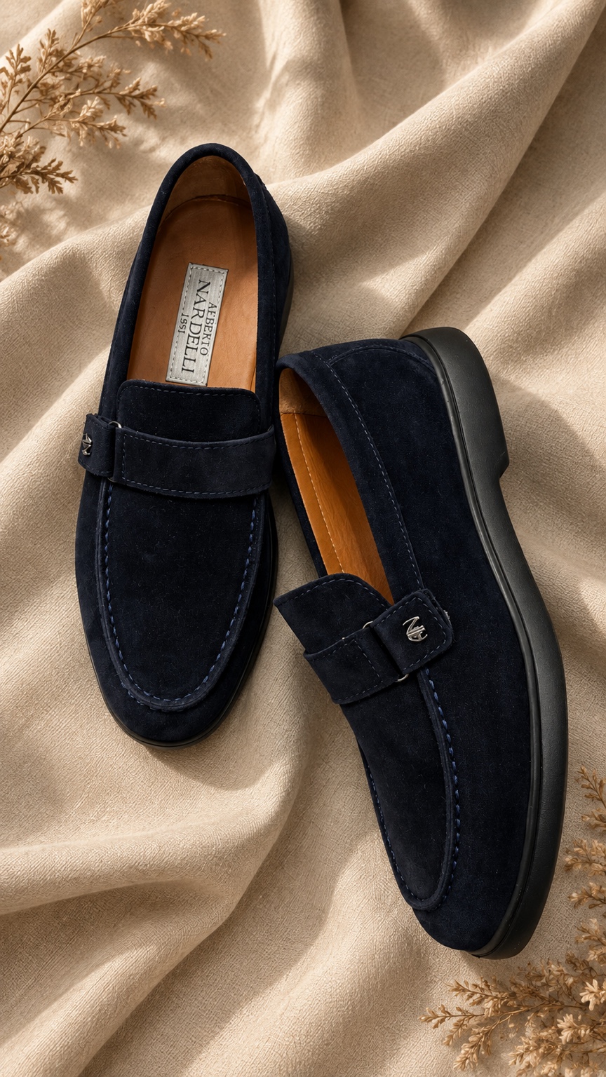 Salerno Navy Loafer